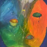 نقاشی جنس رنگ گواش