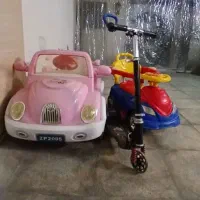 ماشین شارژی صورتی