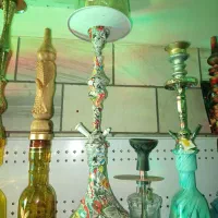 قلیان مدل هاوایی همراه باشلنگ سیلیکون