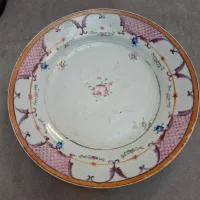 بشقاب چینی فتحعلی شاهی