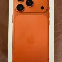 ایفون 17پرومکس za نارنجی نو نو سایکل شارژ 25