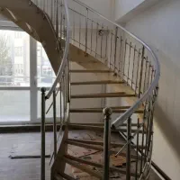 نرده استیل و کاغذ دیواری