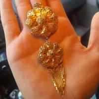 گردنبند پلاک نقره بحرینی زنانه آبکاری طلا(کپی طلا)|جواهرات|شیراز, وصال|دیوار