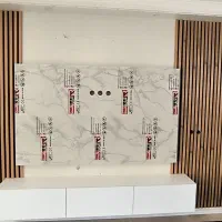 دکوراسیون بازسازی ترمووال ماربل شیت کمد دیواری tv|خدمات پیشه و مهارت|اصفهان, سروستان|دیوار