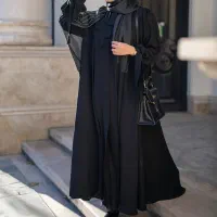 دو مدل مانتو عبایی یا عبا مزون دوز