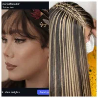مدل بافت مو، میکاپ، شینیون، رنگ و مش، کوتاهی