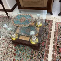 مبل راحتی۷ نفره و میز نهار خوری ۴ نفره و فرش|مبلمان خانگی و میز عسلی|علی‌آباد کتول, |دیوار
