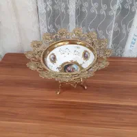 ست میوه خوری شیرینی خوری برنجی|ظروف سرو و پذیرایی|پاکدشت, شهرک امام رضا|دیوار