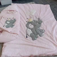 ست پتو و قنداق فرنگی کاملا نو جنس ترک