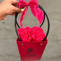 باکس گل روبانی مخصوص هدیه|صنایع دستی و سایر لوازم تزئینی|تهران, پرستار|دیوار