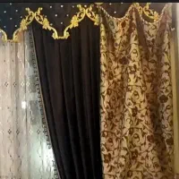 پرده بسیار تمیز و در حد نو
