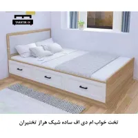 فروش تخت یک نفره با تشک تمیز