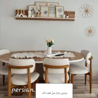 خشتی میز ناهارخووری صنندلی 77