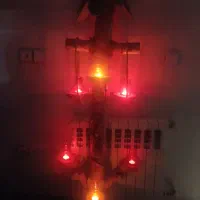 درختچه تزئینی ،گلدان شیشهای،کوزه ای،میز تلفن چوبی|حراج|کرج, شهرک فهمیده|دیوار