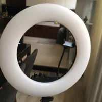 رینگ لایت با کیفیت و کاملا نو|دوربین عکاسی و فیلمبرداری|قم, پردیسان|دیوار