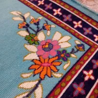 قالیچه ی دستباف|فرش|ایلام, |دیوار