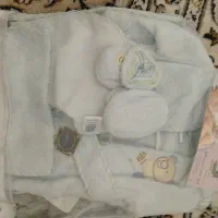 ست حوله BAAT co پنج تیکه انگلیسی نوزادی