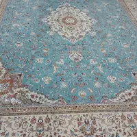 ۲عدد فرش ابی و دو عدد روفرشی دور کش دار|فرش|شیروان (خراسان), |دیوار