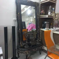 آینه و کنسول زیرش و ساعت و شمعدان|آینه|تهران, بریانک|دیوار