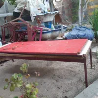 میز کار فلزی قوطی ۱۰ عدد با ورق ام دی اف
