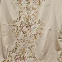دکور پرده ساتن ابریشم اصل