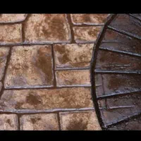 اجرای ماله پروانه و بتن منقش،بتن رنگی|خدمات پیشه و مهارت|اهواز, کوی نیرو|دیوار