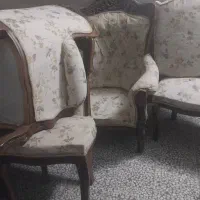 مبلمان سلطنتی ۹نفره|مبلمان خانگی و میز عسلی|محمدیه-قزوین, |دیوار