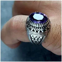 آماتیس آمیتیس امیتیست رکاب نقره دست ساز