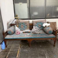 تخت سنتی باغی کافه ای