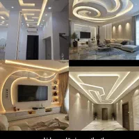 اجراکناف نقاشی،کابینت تایل، پی وی سی،نورمخفی،گچ|خدمات پیشه و مهارت|طرقبه, |دیوار