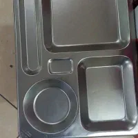 سینی سلف ۴ خونه استیل نگیر ضد زنگ