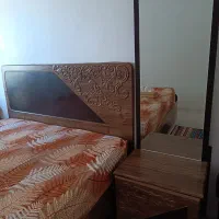 سرویس خواب ۲ نفره بدون تشک|تخت و سرویس خواب|گرگان, |دیوار