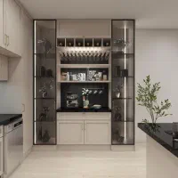 ساخت،تعمیرات کابینت کمد دیواری درب چوبی|خدمات پیشه و مهارت|اهواز, شهرک برق|دیوار