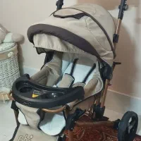 کالسکه در حد نو.فقط دوبار استفاده شده.