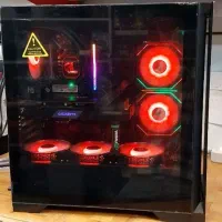 کیس نسل 14/رم24 rgb/گرافیک5700 گیم+طراحی+رندر