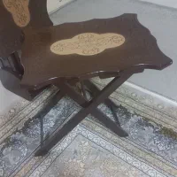 میز عسلی تاشو چوبی ۴ عددی|مبلمان خانگی و میز عسلی|ابهر, |دیوار