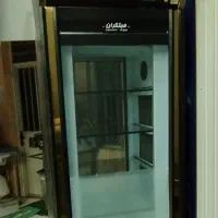 یخچال ایستاده در حد اجاق گاز چهار شعله