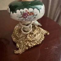 آباژور چراغ خواب برنزی چینی چراغ قدیمی