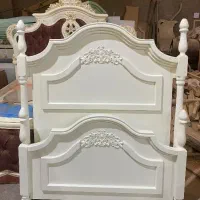 تخت خواب یک و نیم نفره چوبی سایز 120 در 200|تخت و سرویس خواب|اردبیل, |دیوار