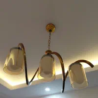 ۲ عدد لوستر مناسب اتاق خواب|لوستر و چراغ آویز|اهواز, مهرشهر|دیوار