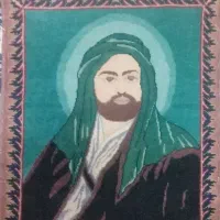 تابلو فرش دست بافت آذربایجانی