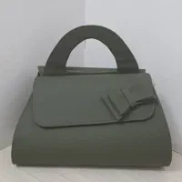 کیف یشمی رنگ دستی