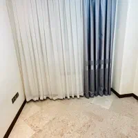 پنل ترک و‌پرده حریر ترک و زیر پرده+چوب پرده