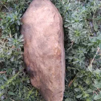 پی سوز سنگی باستان قدیمی|کلکسیون اشیاء عتیقه|خرمآباد, |دیوار