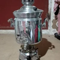 سماور گازی ده لیتری بزرگ|سماور، چای‌ساز، قهوه‌ساز|قم, امامزاده ابراهیم|دیوار
