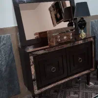 آیینه کنسول قهوه ای|بوفه، ویترین، کنسول|کنگاور, |دیوار