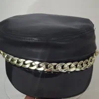 کاپشن زنانه + کلاه خلبانی چرم|لباس|هشتگرد, شهرک المهدی|دیوار