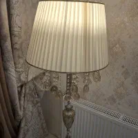 آباژور با آویز  کریستالی