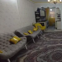 مبل هفت نفره با میز تلویزیون و عسلی سالم