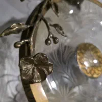 دست پیاله، برنجی،گل لادن|ظروف سرو و پذیرایی|اسلامشهر, شهرک مهدیه|دیوار